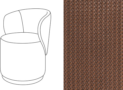 Barril Swivel Dining Chair Wicker 10