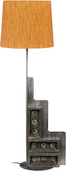 Brick Tower Lamp+Shade 85