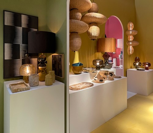 Bubbles Wall Lamp Rattan-3