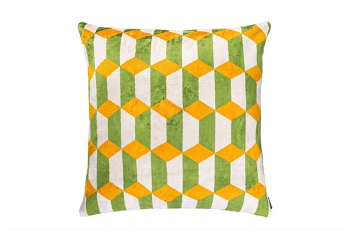 Velvet Ikat Cushion *