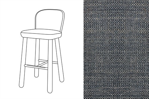 Ciro Bar Chair Gent 21 *