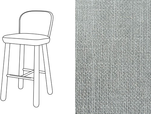 Ciro Bar Chair Paco Acier *