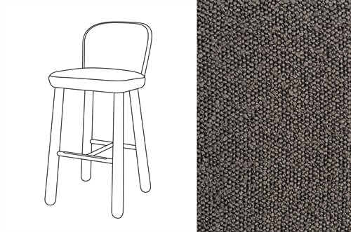 Ciro Bar Chair Trondheim 101 *