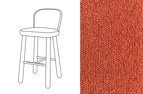 Ciro Bar Chair Trondheim 304 *