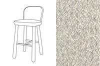Ciro Bar Chair Trondheim 901 *