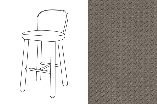Ciro Bar Chair Wicker 12 *