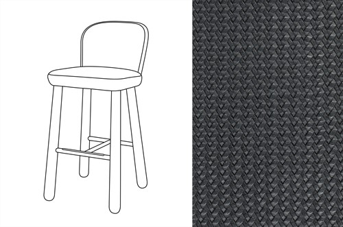 Ciro Bar Chair Wicker 14 *
