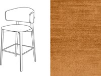 Coffee Bar Chair Avignon Sunset (530)