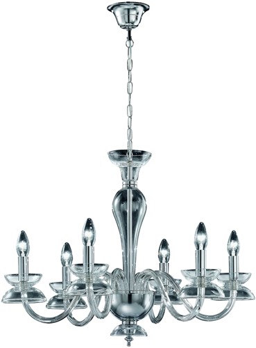 Dali Ceiling Lamp 6L Nickel *