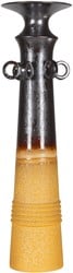 Datoga Choker Vase Bronze and Yellow *