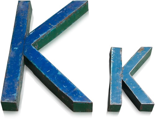 K letter 100 cm *