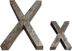 X letter 100 cm *