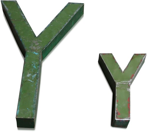 Y letter 100 cm *