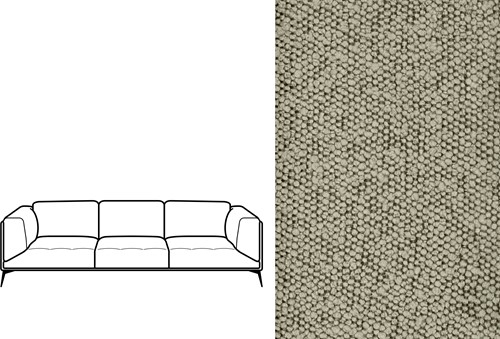 Dexter 3 Seater Trondheim 504