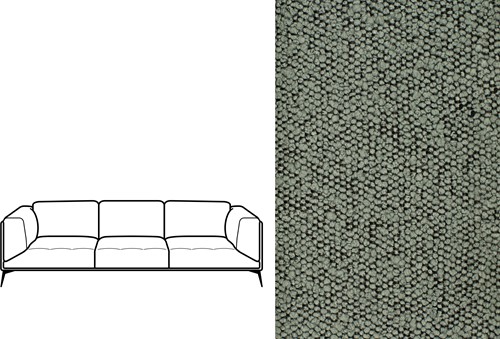 Dexter 3 Seater Trondheim 505