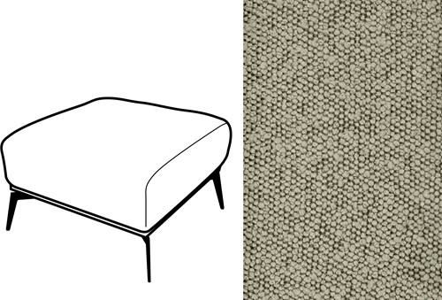Dexter Footstool Trondheim 504
