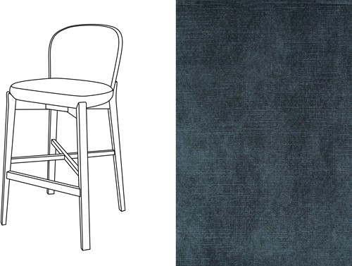 Elicia Bar Chair Adore 90