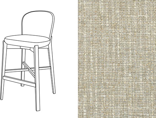 Elicia Bar Chair Havana PRO-22