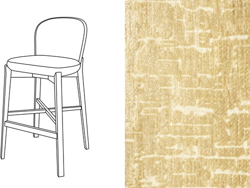 Elicia Bar Chair Island 170