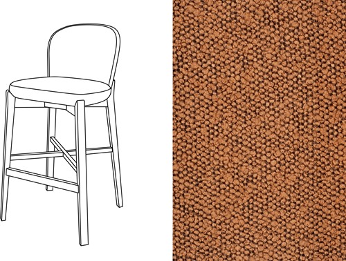 Elicia Bar Chair Trondheim 307