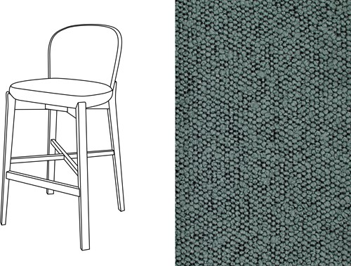 Elicia Bar Chair Trondheim 605