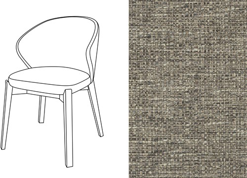 Elicia CB Dining Chair Havana PRO-12