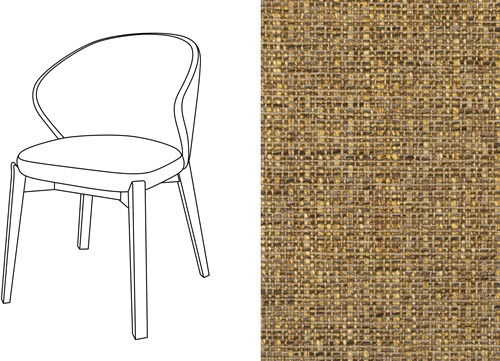 Elicia CB Dining Chair Havana PRO-9