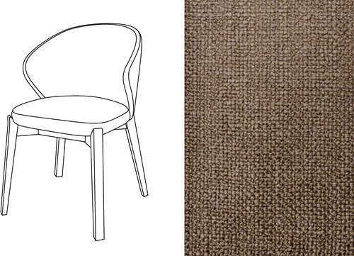 Elicia CB Dining Chair Paco Cacao