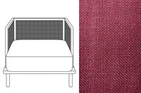 Evan 1 Seater Paco Rose Byzance *