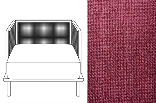 Evan 1 Seater Paco Rose Byzance *