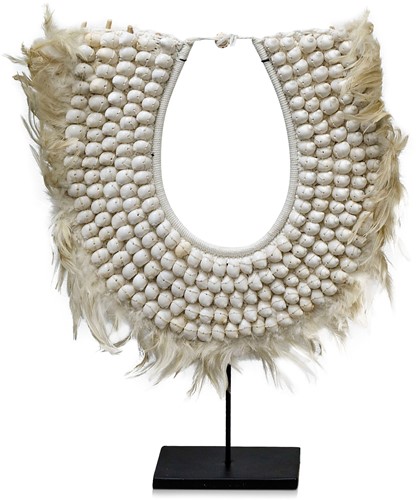 Shell and Feathers Necklace