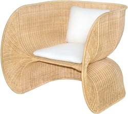 Fole Lounge Chair Rattan
