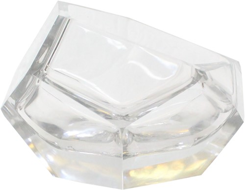 Glass Diamond Bowl Medium-2