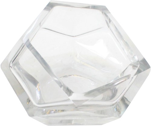 Glass Diamond Bowl Medium-3