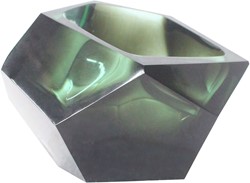 Glass Diamond Bowl Medium