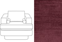 Haus 1 Seater Avignon Purple Plum (870)