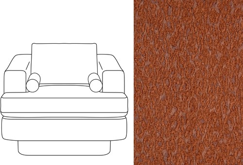 Haus 1 Seater Magma 08