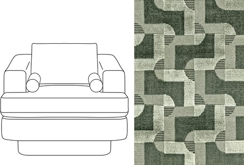 Haus 1 Seater Mosaik 002