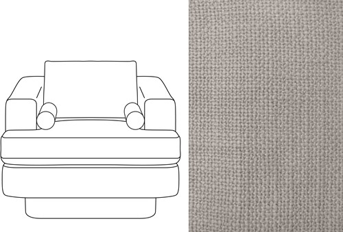Haus 1 Seater Paco Tourterelle