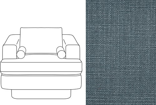 Haus 1 Seater Rave Blue Nights (285)