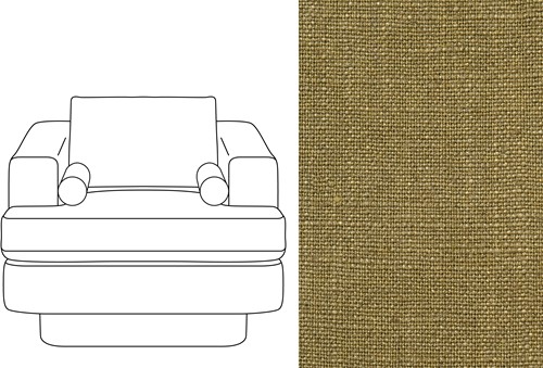 Haus 1 Seater Rave Military Olive (302)