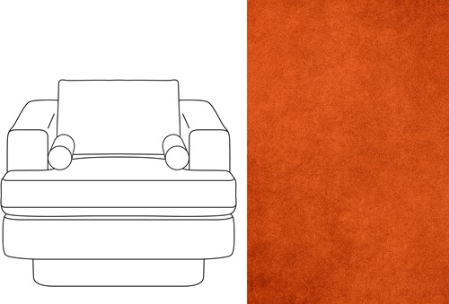 Haus 1 Seater Velour 004