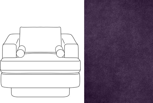 Haus 1 Seater Velour 008