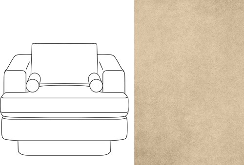 Haus 1 Seater Velour 031