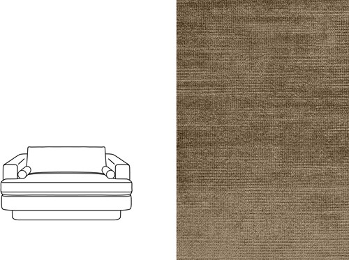 Haus 2 Seater Avignon Mink (370)