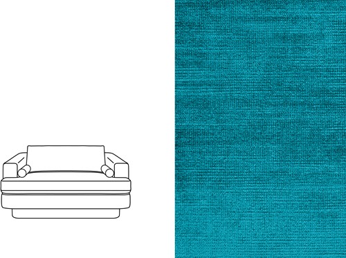 Haus 2 Seater Avignon Ocean (251)