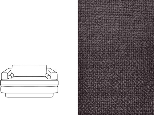 Haus 2 Seater Paco Ardoise