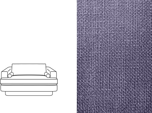 Haus 2 Seater Paco Violet Vintage