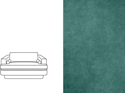 Haus 2 Seater Velour 068