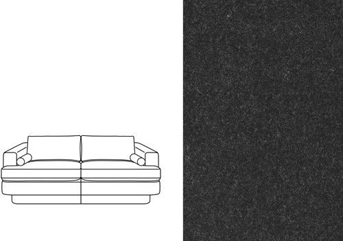 Haus 3 Seater Facet 1003